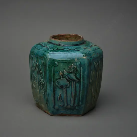 Stoneware jar - China,